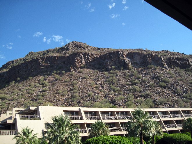 View of Saddleback Mountain from the Phoenician